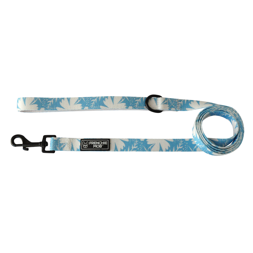 PAWFECT PETAL BLUE DOG LEASH