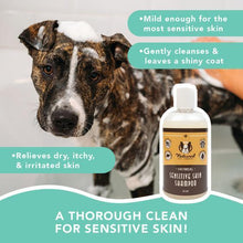 Load image into Gallery viewer, Natural Dog Company SENSITIVE SKIN OATMEAL LIQUID SHAMPOO
